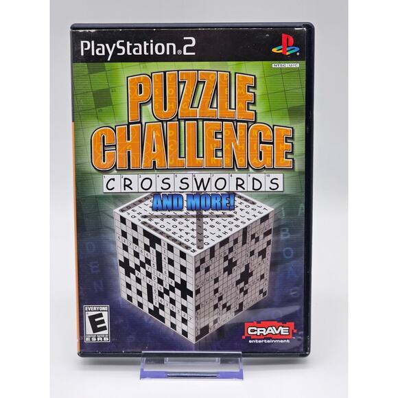 Puzzle Challenge: Crosswords & More - Sony PlayStation 2 - Tested! - Picture 1 of 4